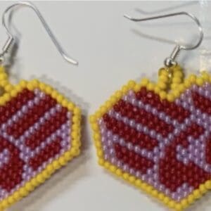 MMIW Beaded Earrings #16