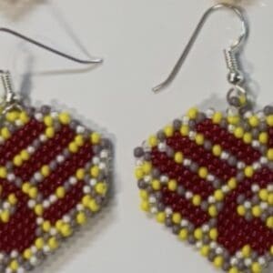 MMIW Beaded Earrings #15