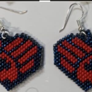 MMIW Beaded Earrings #18