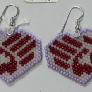 MMIW Beaded Earrings #12