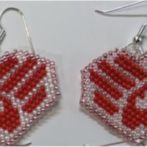 MMIW Beaded Earrings #14
