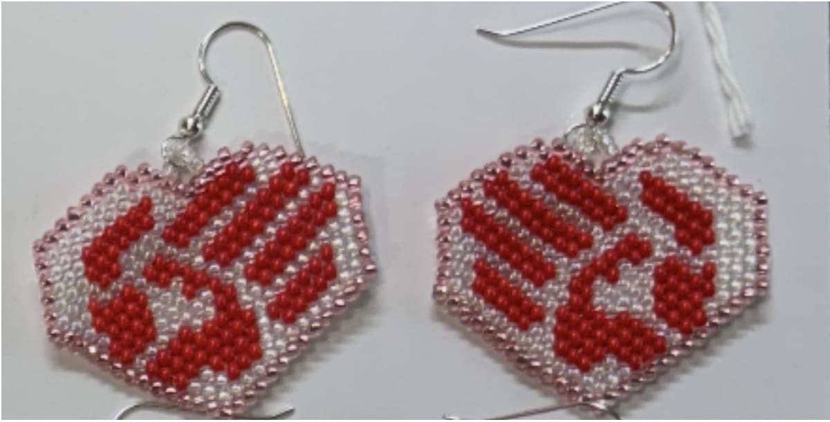 MMIW Beaded Earrings #14
