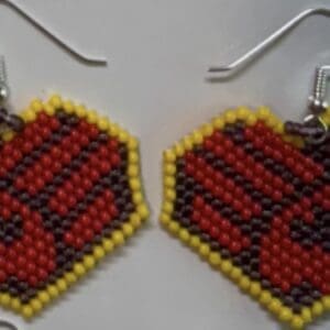 MMIW Beaded Earrings #13